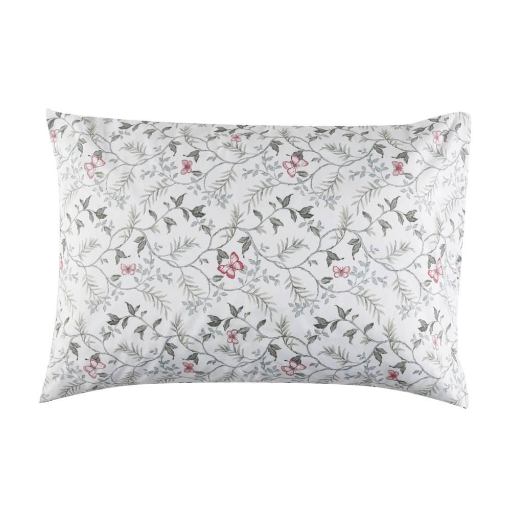 Jogo De Cama Casal Micropercal Havan Casa 4 Pçs - Agnes Flowers Verde