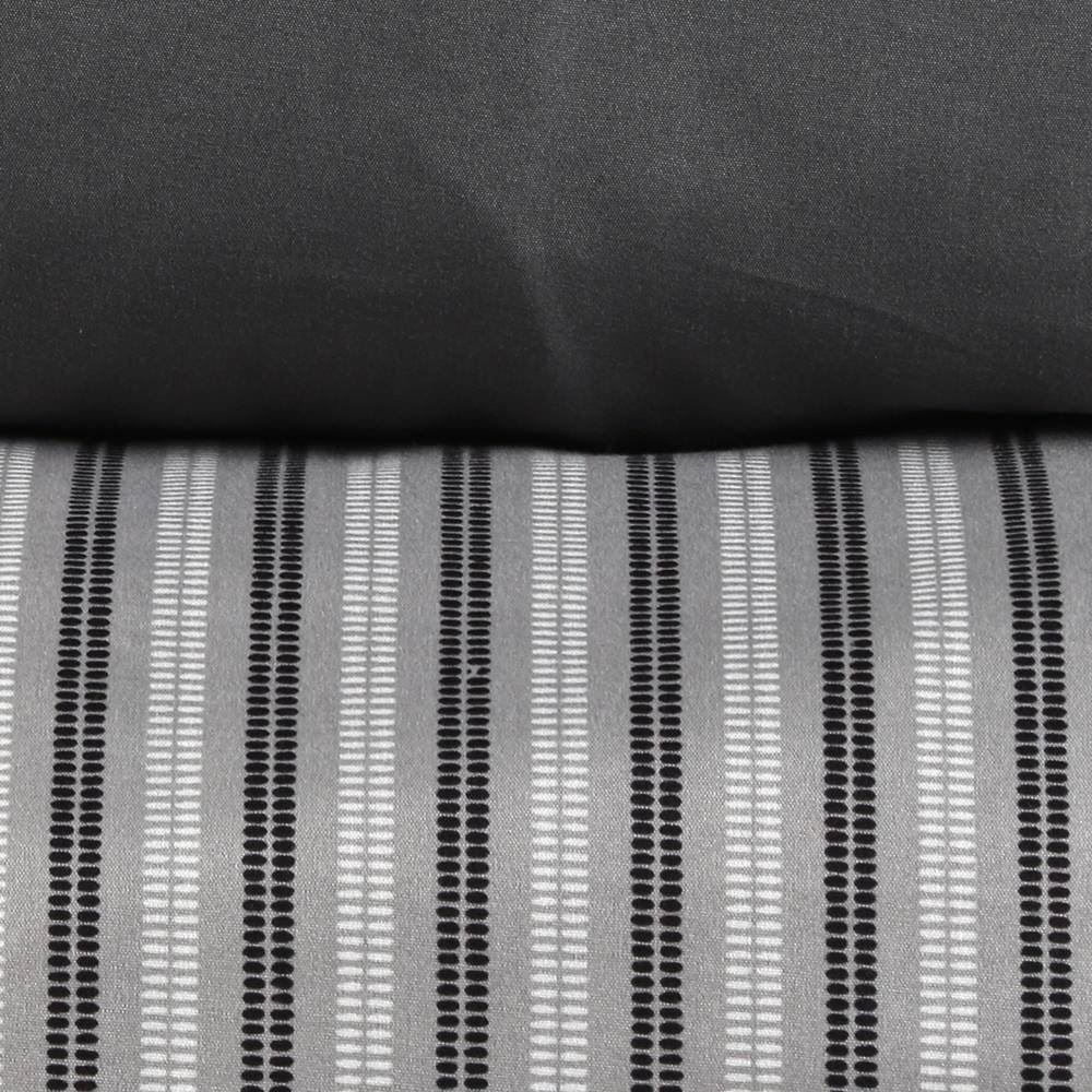 Jogo De Cama Casal Micropercal Havan Casa 4 Pçs - Miura Chumbo Geo