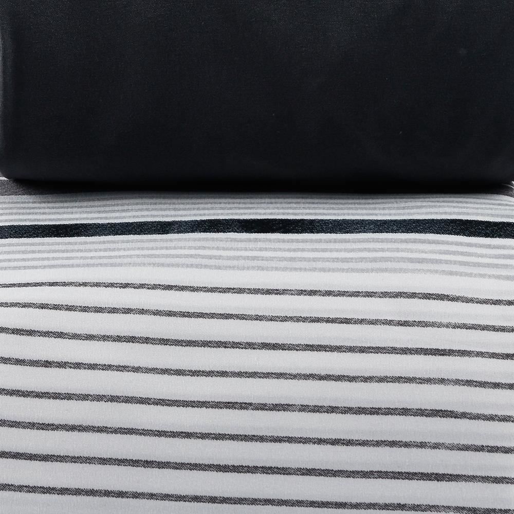 Jogo De Cama Casal Micropercal Havan Casa 4 Pçs - Tony Listra Cinza