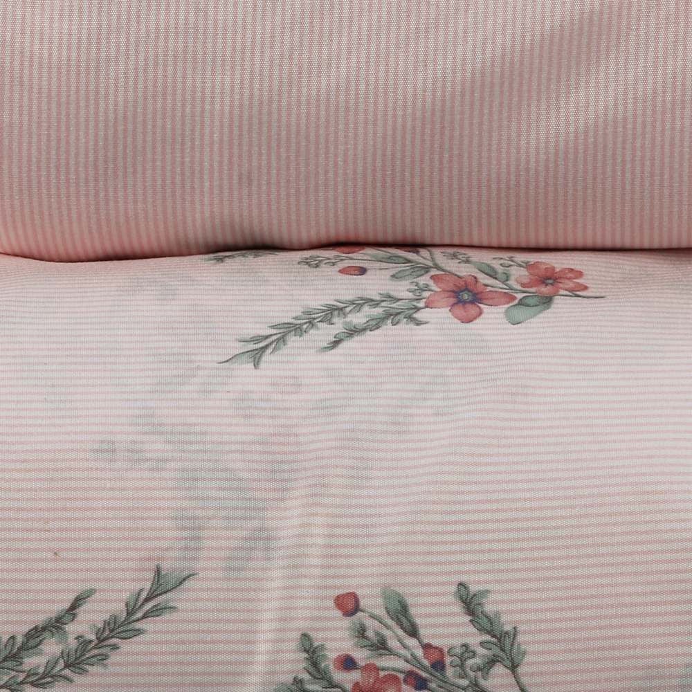 Jogo de Cama Casal Napoli Havan Casa 4 pçs - Romantic Flowers Rosa