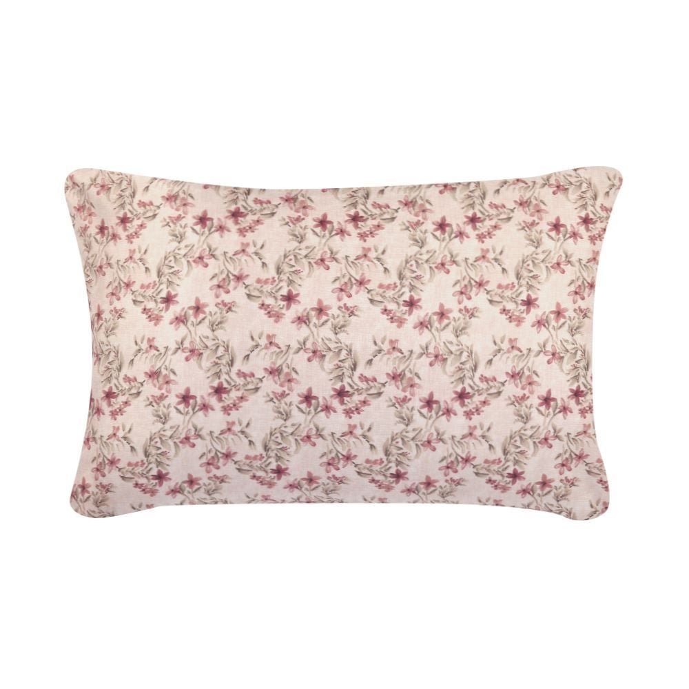 Jogo de Cama Casal Napoli Havan Casa 4 pçs - Elise Flowers Rosa