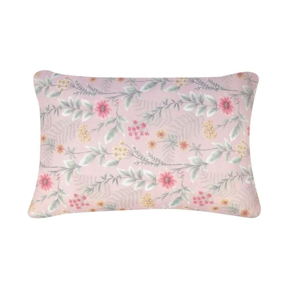 Jogo de Cama Casal Napoli Havan Casa 4 pçs - Iris Flowers Rose
