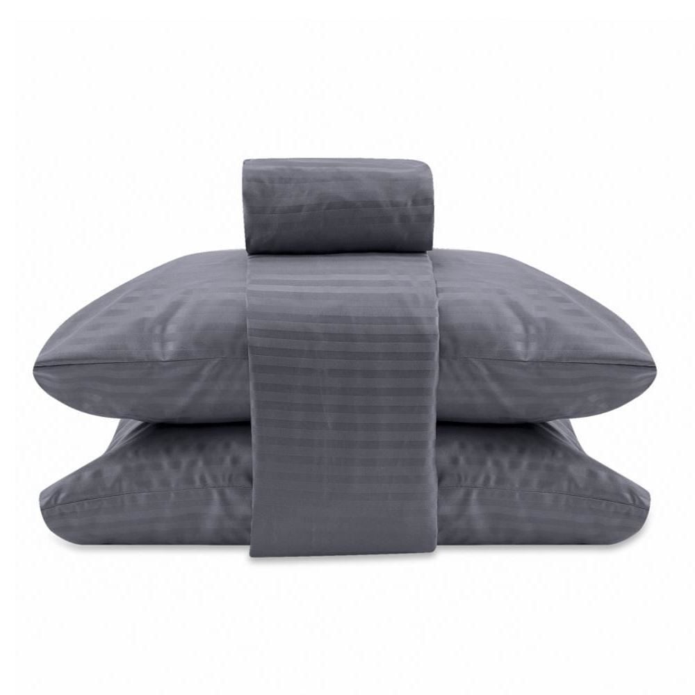 Jogo De Cama Casal Provence Havan Casa 4 Pçs - Cinza