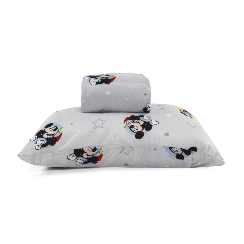Jogo De Cama Infantil Solteiro Disney By Hedrons 2 Pçs - Mickey
