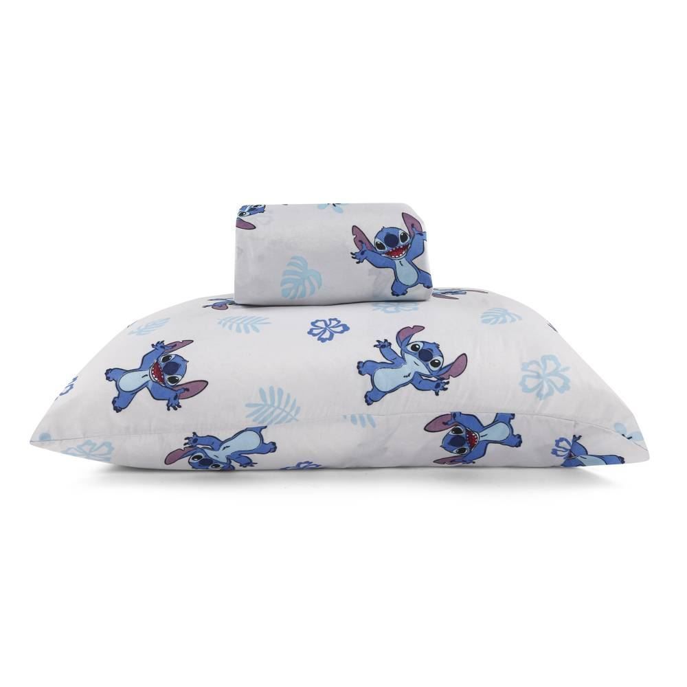 Jogo De Cama Infantil Solteiro Disney By Hedrons 2 Pçs - Stitch