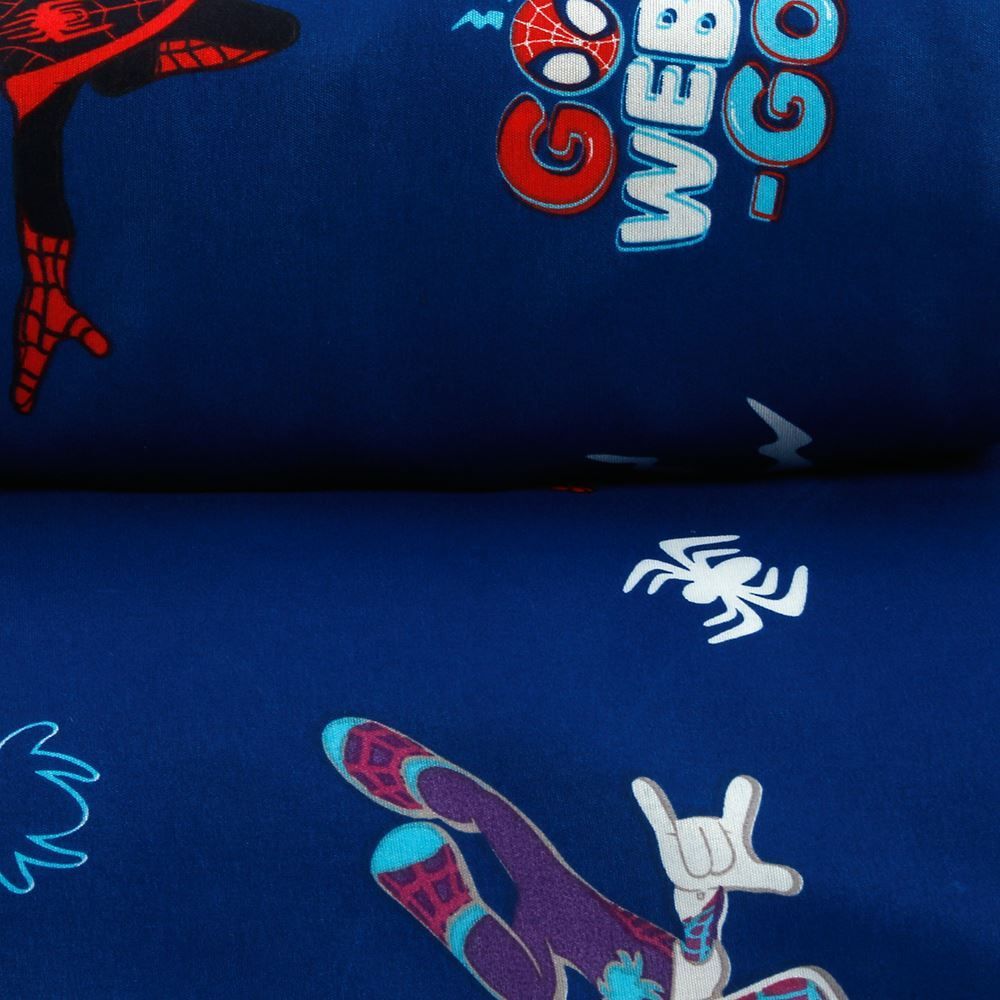 Jogo de Cama Infantil Solteiro Disney by Hedrons 2 pçs - Spidey Webs