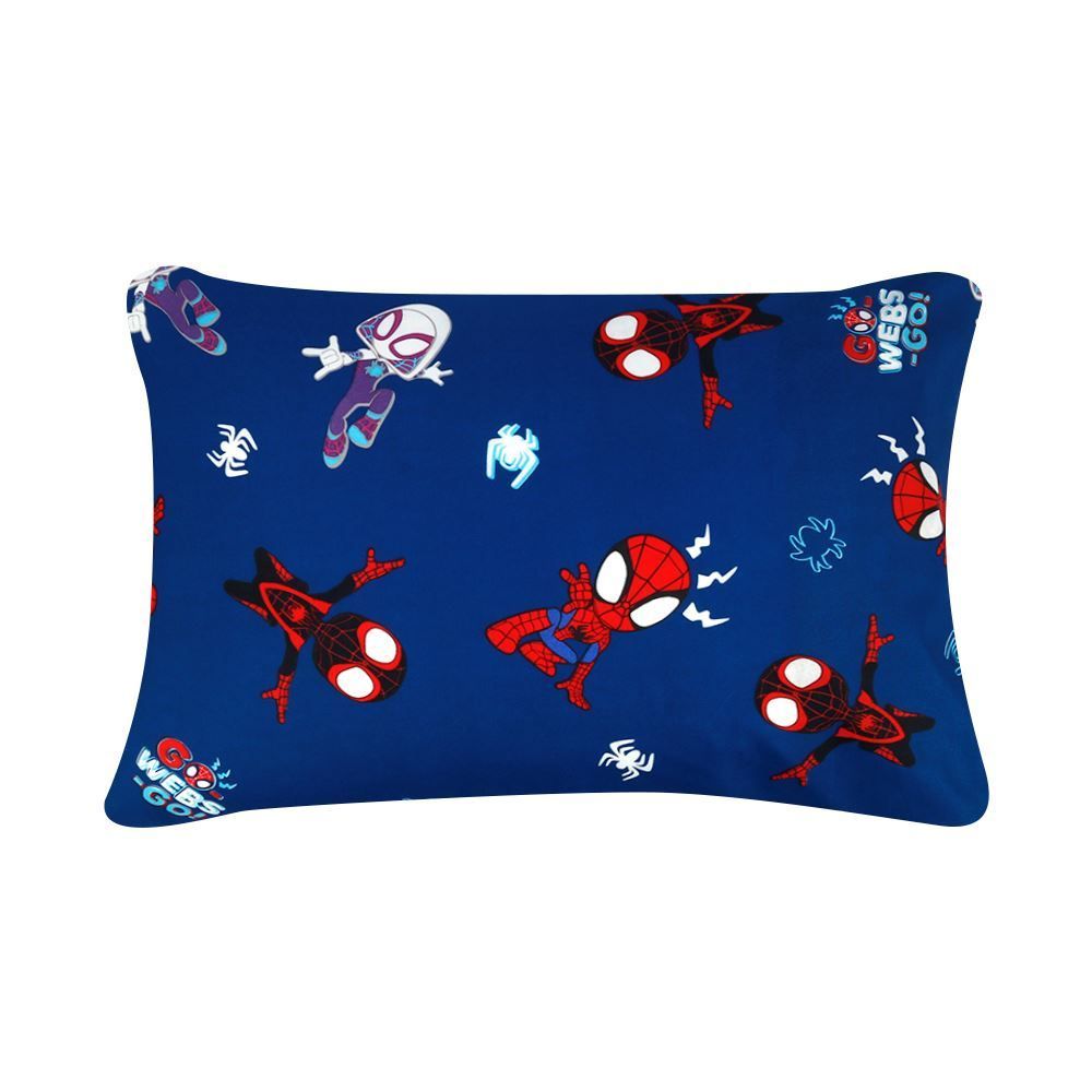 Jogo de Cama Infantil Solteiro Disney by Hedrons 2 pçs - Spidey Webs