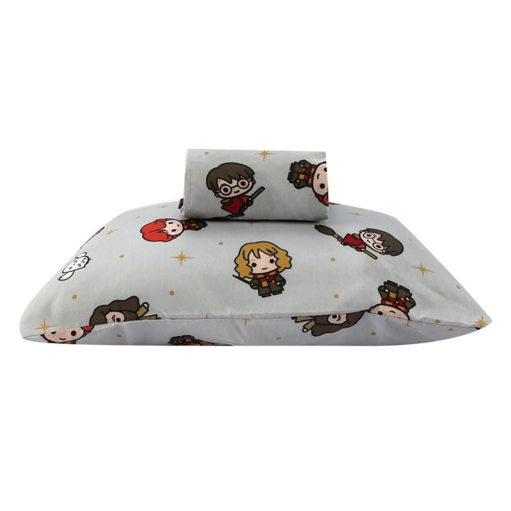 Jogo de Cama Infantil Solteiro Harry Potter - Avada Rotativo