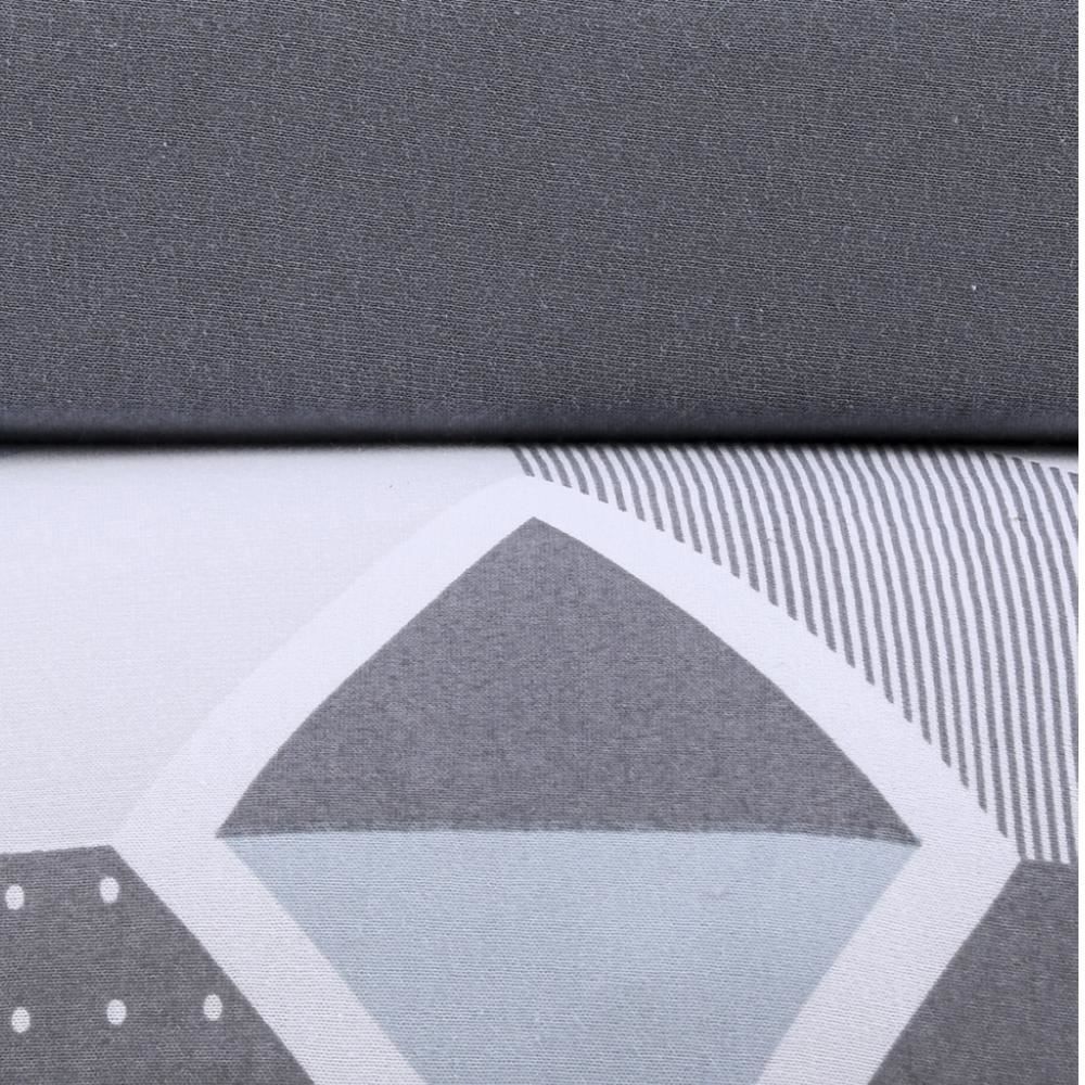 Jogo De Cama King Malha Havan Casa 3 Peças - Bruce Cinza