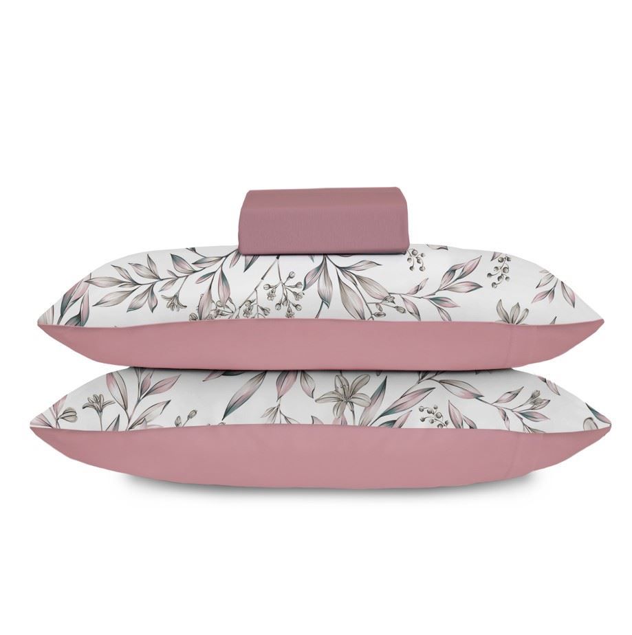 Jogo De Cama King Malha Havan Casa 3 Peças - SOFIA/ROSE