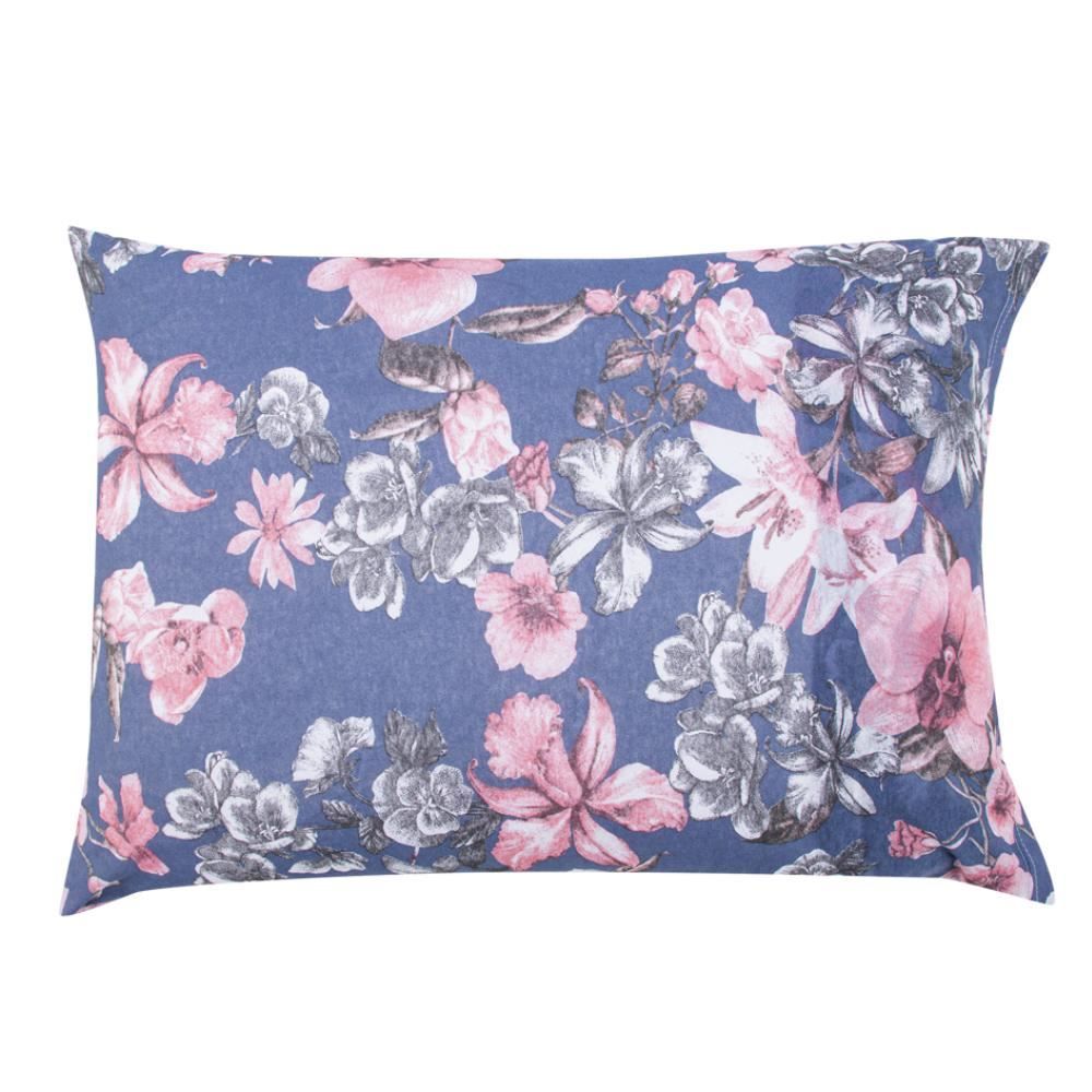 Jogo De Cama King Malha Solecasa Havan Casa 3 Pçs - Alicia Azul Jeans