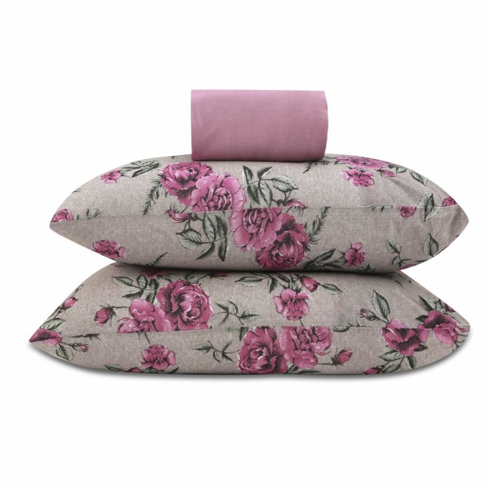 Jogo De Cama King Malha Solecasa Havan Casa 3 Pçs - Leonida