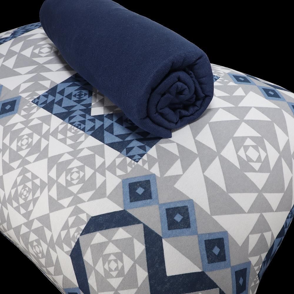 Jogo de Cama King Malha Solecasa Havan Casa 3 pçs - CALI/AZ PROF