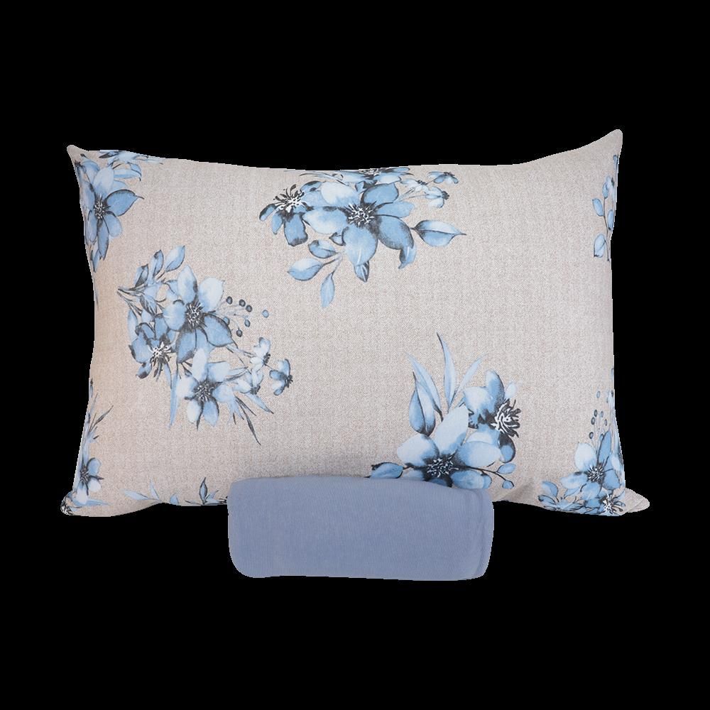 Jogo de Cama King Malha Solecasa Havan Casa 3 pçs - CREPUSCULO/AZ JEANS