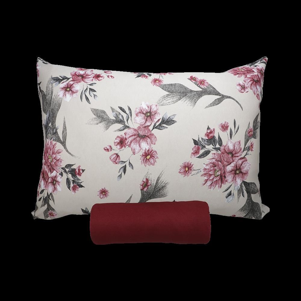 Jogo de Cama King Malha Solecasa Havan Casa 3 pçs - HERA BLOODSTONE/VN BLOODS