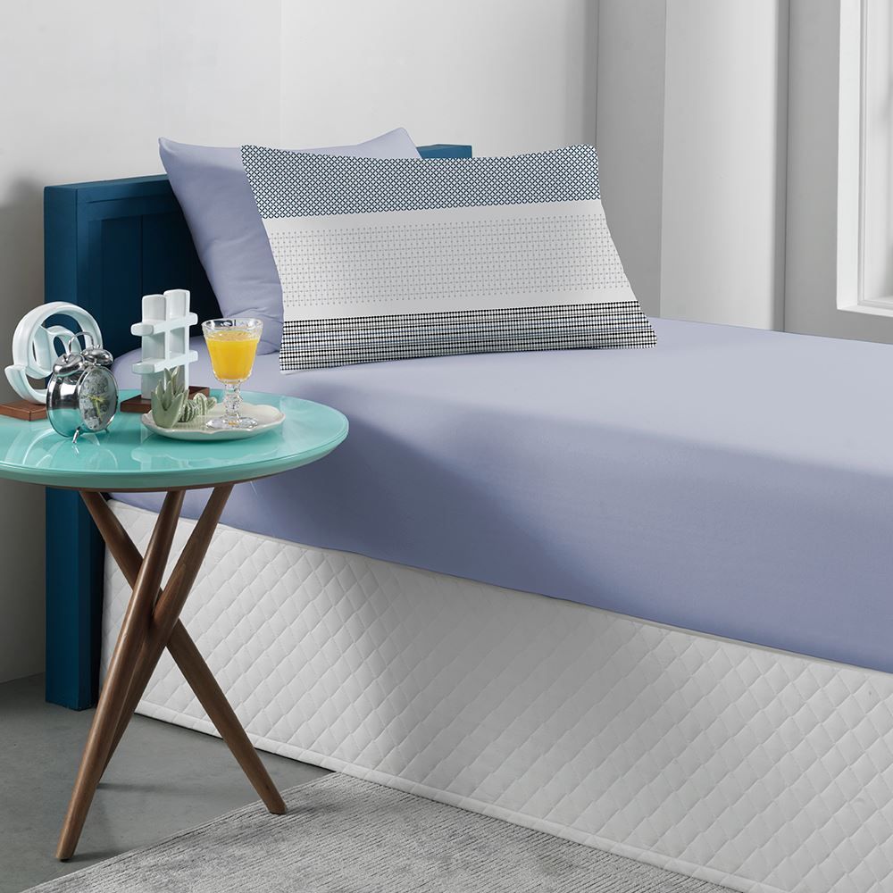 Jogo de Cama King Malha Solecasa Havan Casa 3 pçs - CONTEMPORANEO/AZ JEANS
