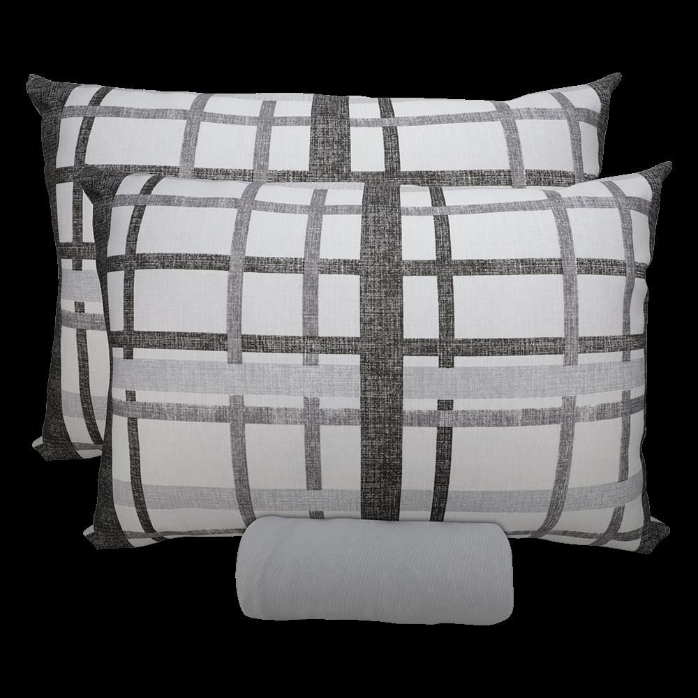 Jogo de Cama King Malha Solecasa Havan Casa 3 pçs - TRAMA URBANA/CZ