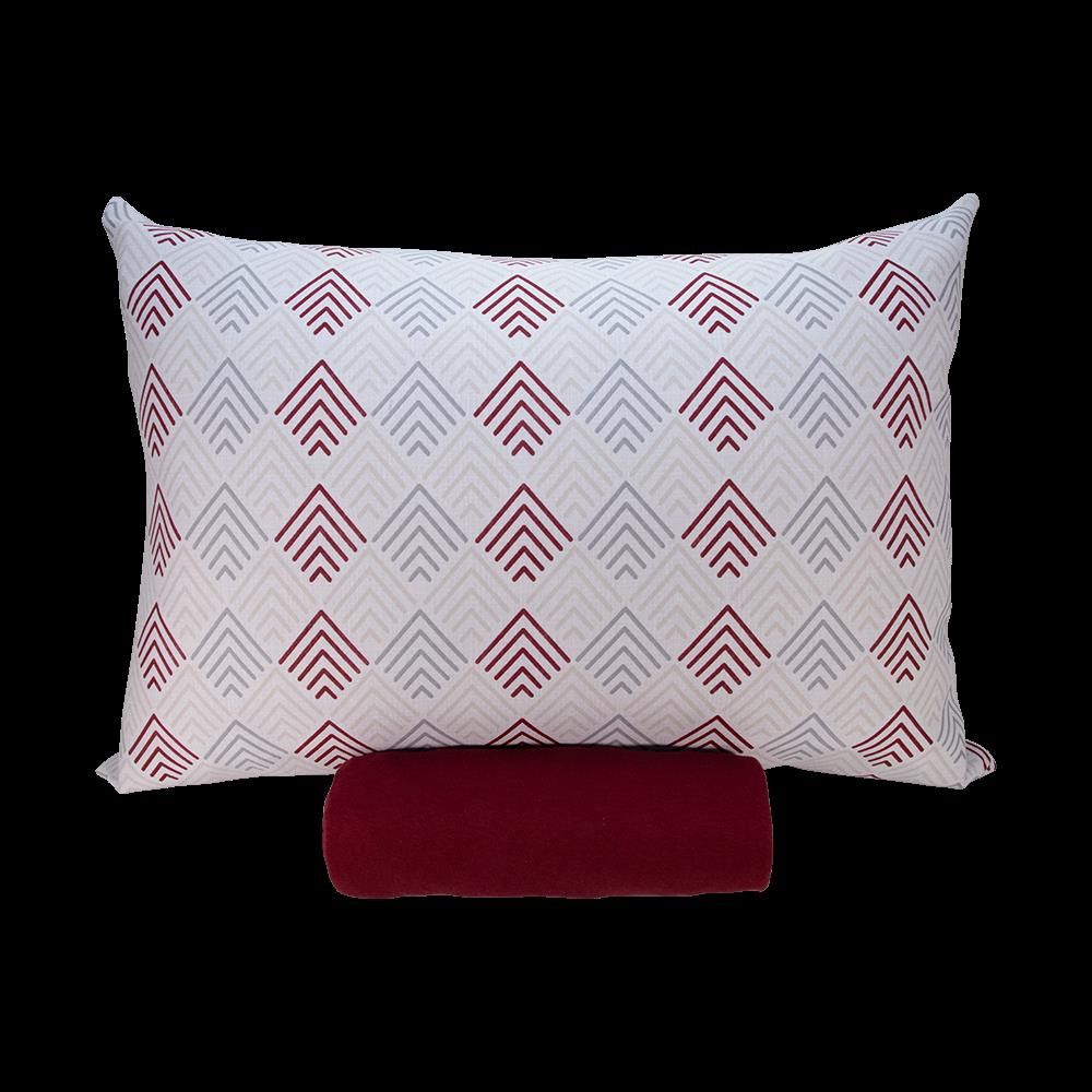 Jogo de Cama King Malha Solecasa Havan Casa 3 pçs - SETAS/VN BLOODSTONE