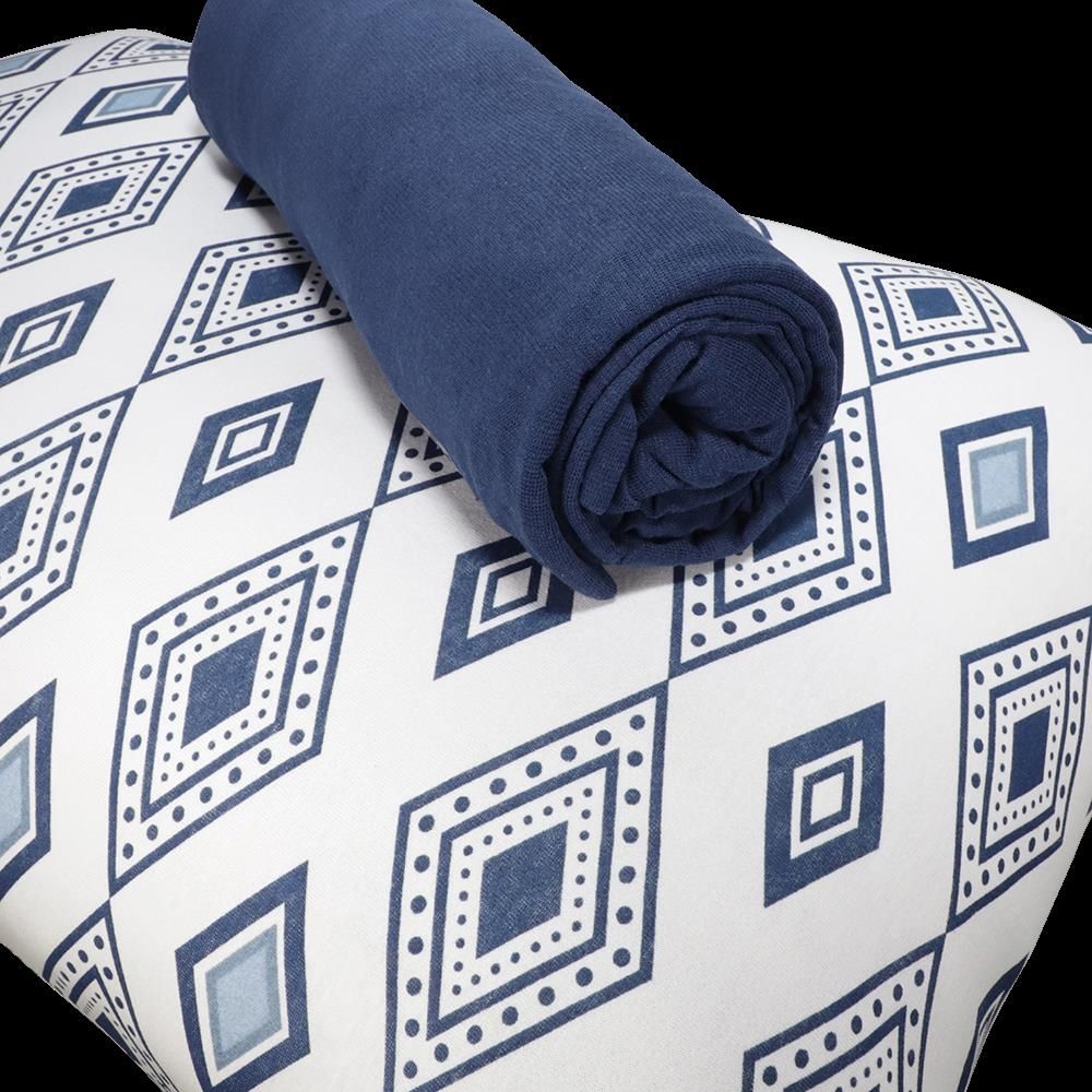 Jogo de Cama King Malha Solecasa Havan Casa 3 pçs - HORIZONTE/AZ PROF