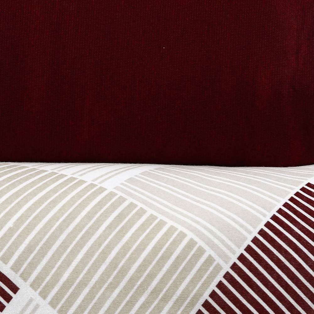 Jogo De Cama King Malha Solecasa Havan Casa 3 Pçs - Chevron Blodstone 