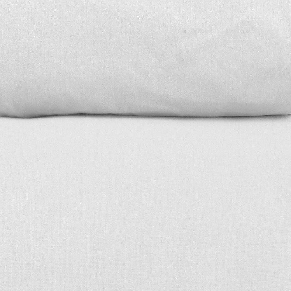 Jogo De Cama King Percal 100% Algodão Buona Fortuna 4 Pçs - Branco