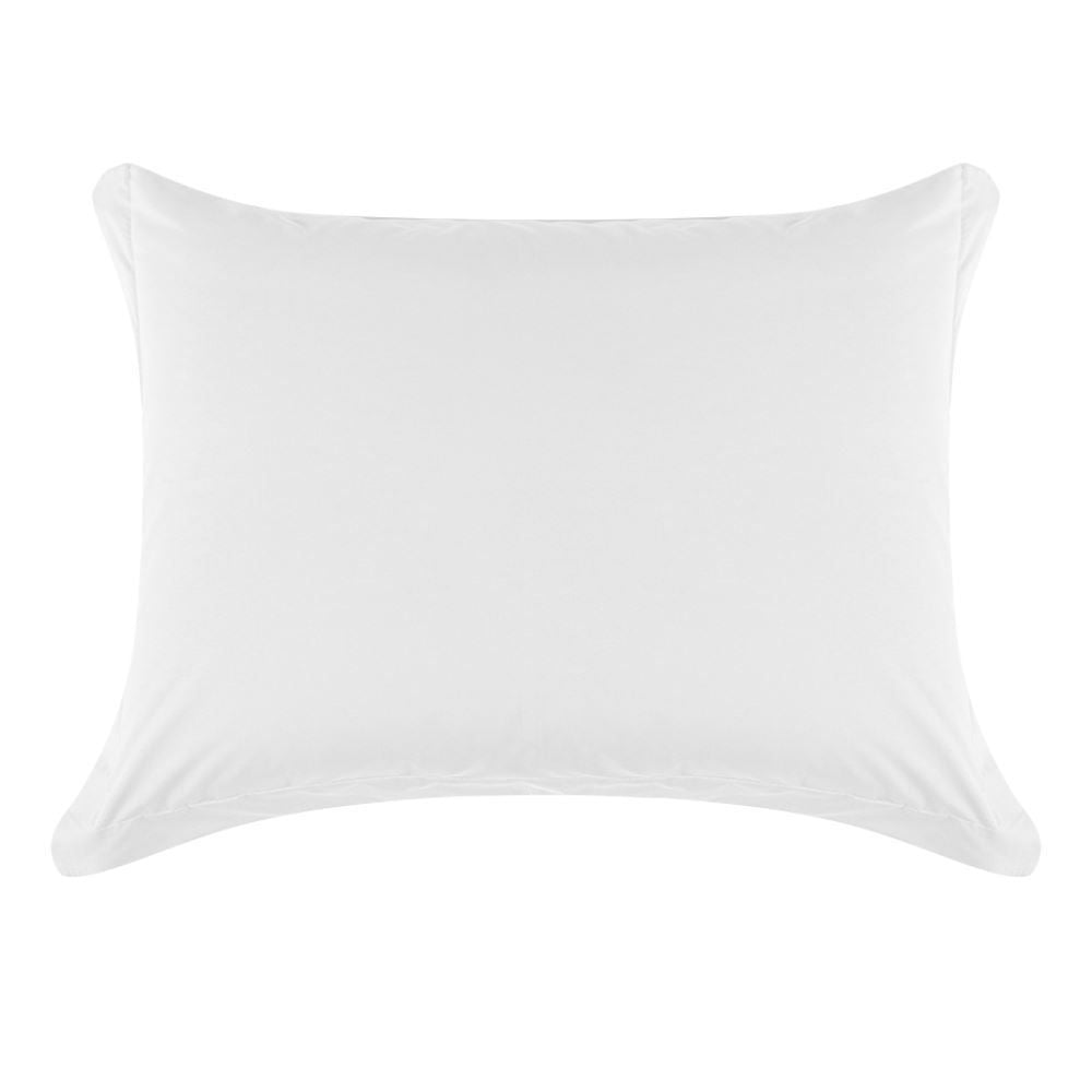 Jogo De Cama King Percal 100% Algodão Buona Fortuna 4 Pçs - Branco