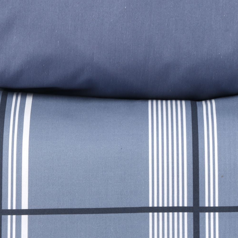 Jogo De Cama King Buona Fortuna 4Peças - Ravi Azul