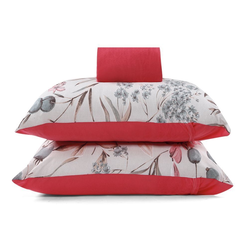 Jogo De Cama King Malha 100% Algodão Solecasa 3 Pçs - Vivant Goiaba