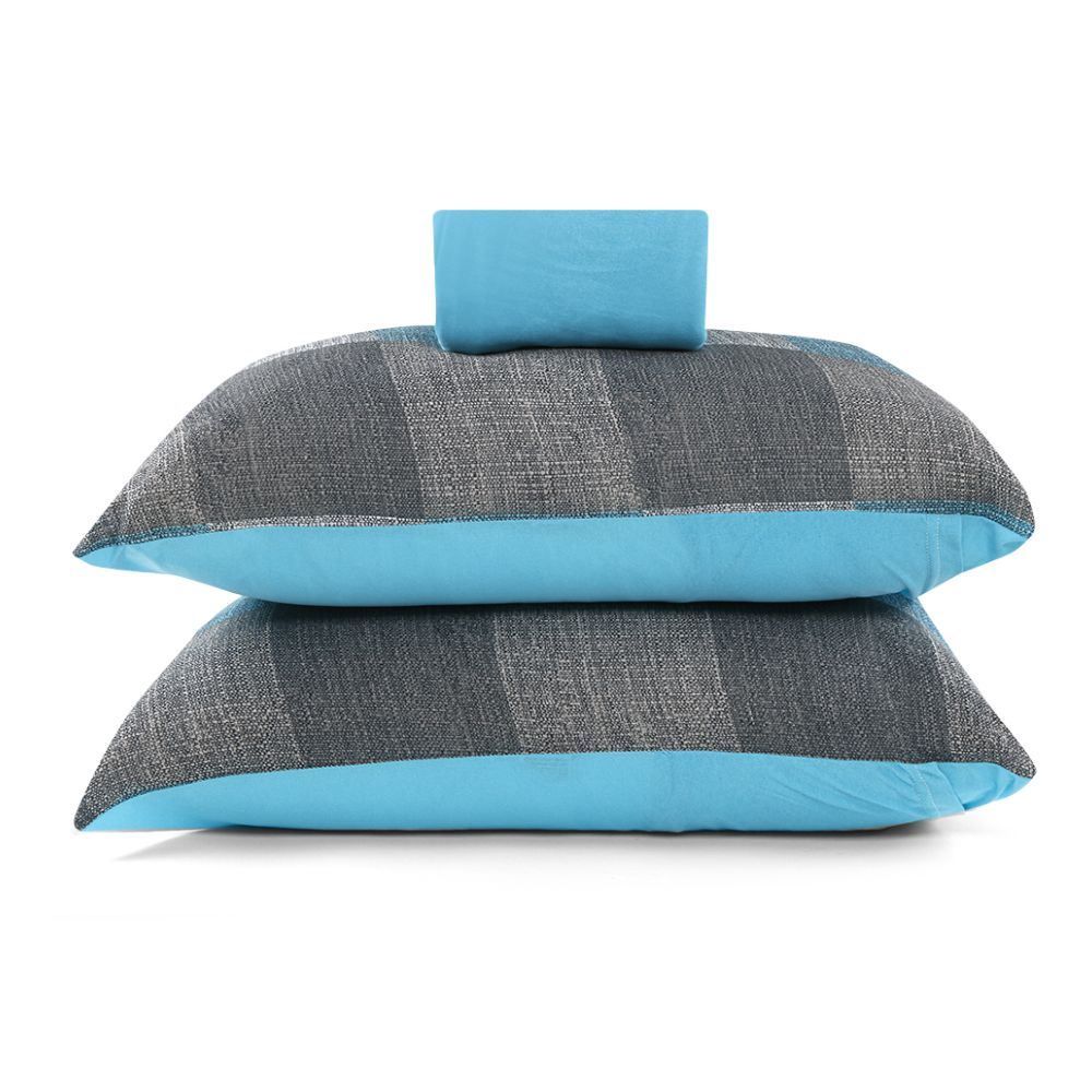 Jogo De Cama King Malha 100% Algodão Solecasa 3 Pçs - Allure Turquesa