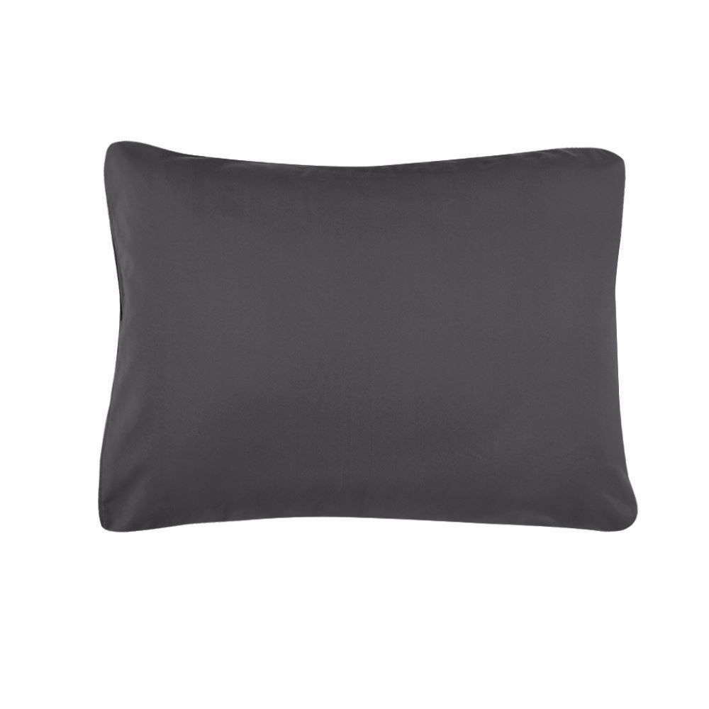 Jogo De Cama King Micropercal Liso Havan Casa 4 Peças - Chumbo 