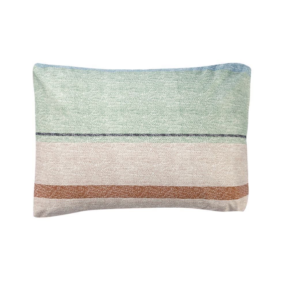 Jogo De Cama King Micropercal Havan Casa 4 Pçs - Paladio Listra Verde