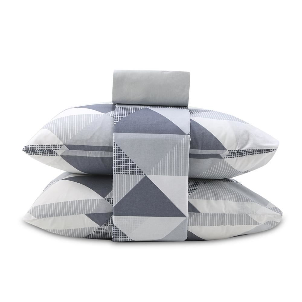 Jogo de Cama Queen 100% Algodão Royale 4 Peças - Navy