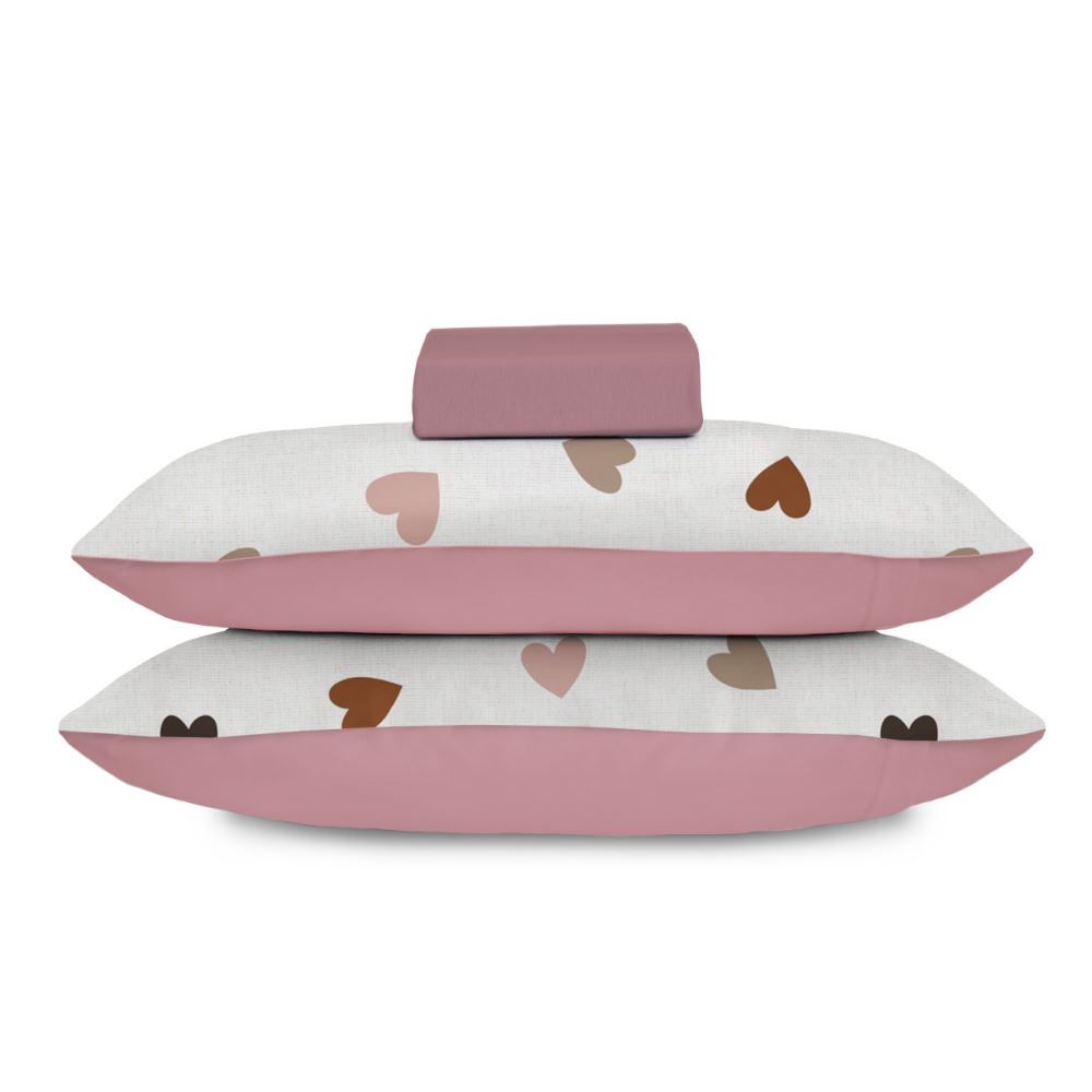 Jogo De Cama Queen Malha Havan Casa 3 Pçs - AMABILE/ROSE