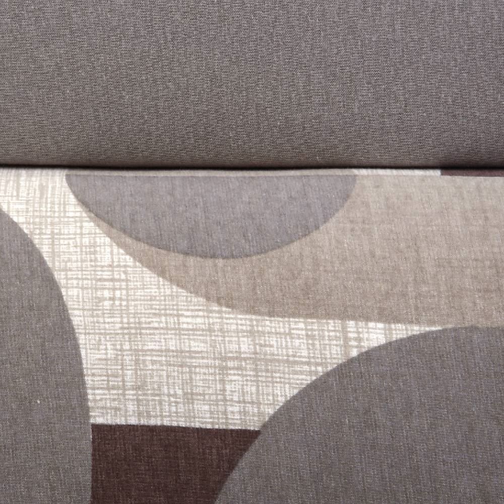 Jogo de Cama Queen Malha Havan Casa 3 pçs - Mônaco/Taupe