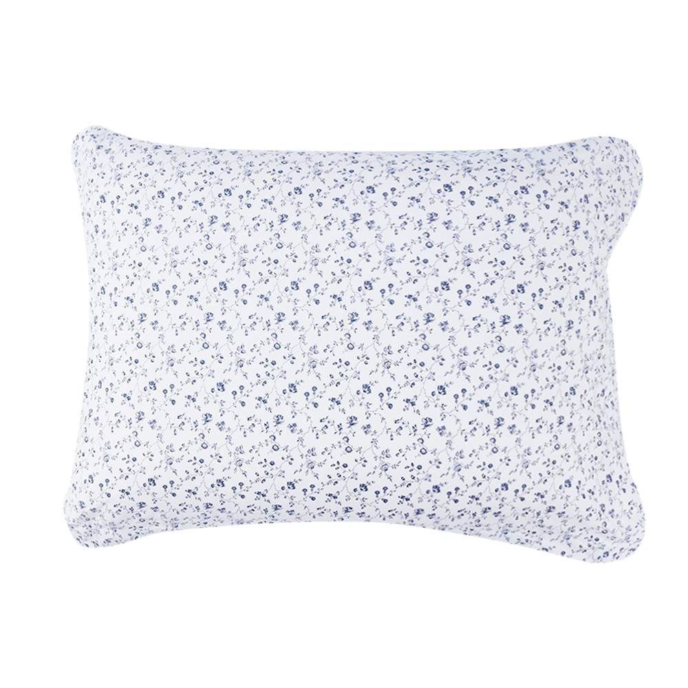 Jogo de Cama Queen Percal Buona Fortuna 4 pçs - Catarina Listra Azul