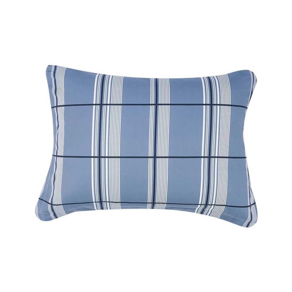 Jogo de Cama Queen Percal Buona Fortuna 4 pçs - Ravi Azul