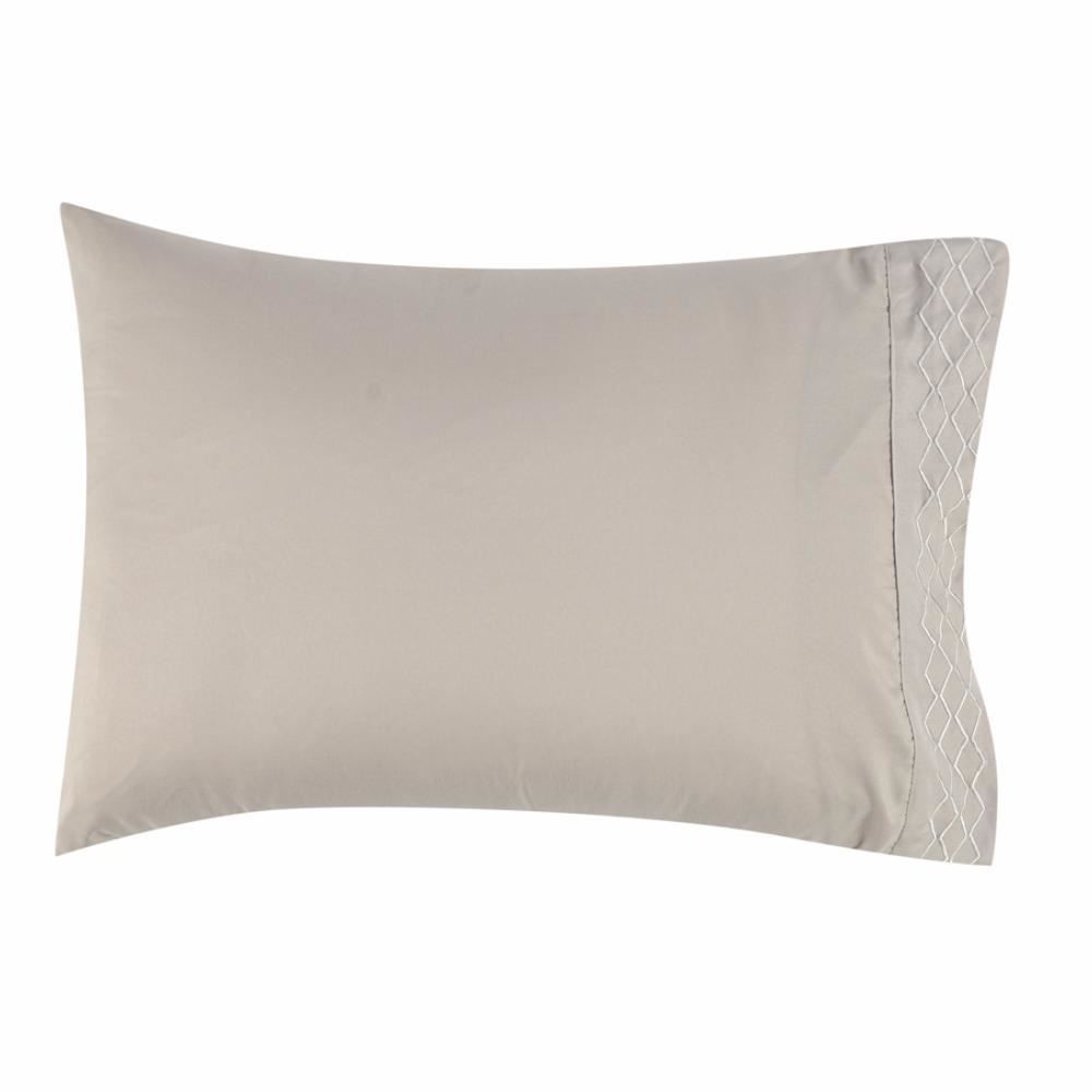 Jogo De Cama Queen Bordado Havan Casa 4 Pçs - Cru