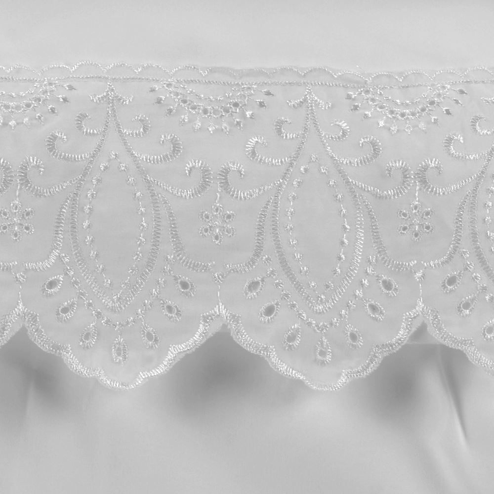 Jogo de Cama Queen Imperial com Renda Havan Casa 4 pçs - Branco