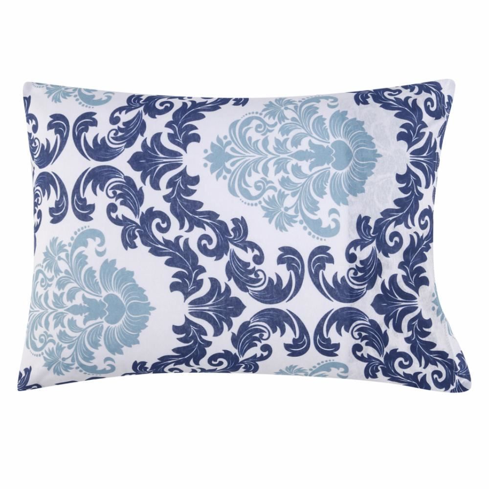 Jogo De Cama Queen Malha Solecasa Havan Casa 3 Pçs - Julia Azul