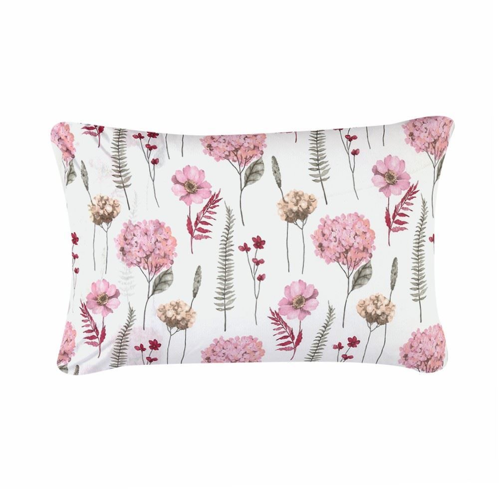 Jogo de Cama Queen Malha Havan Casa 3 pçs - Jardim Rosa Suave