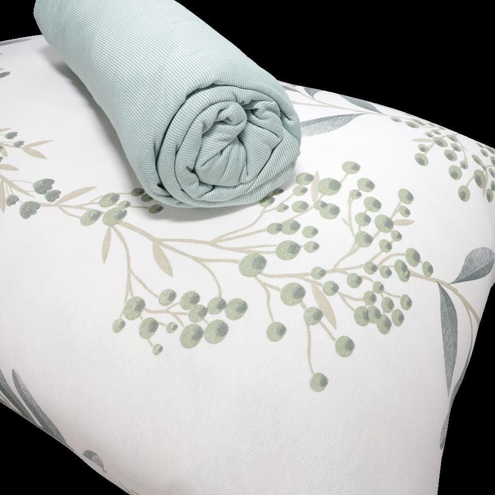 Jogo de Cama Queen Malha Havan Paris 3 pçs - Madrid Verde Topaz