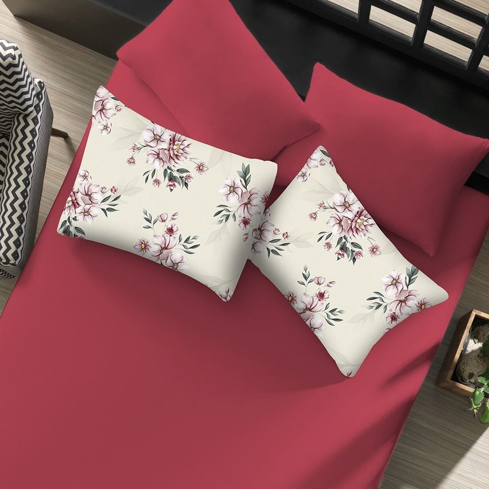 Jogo de Cama Queen Malha Havan Paris 3 pçs - Hera Bloodstone