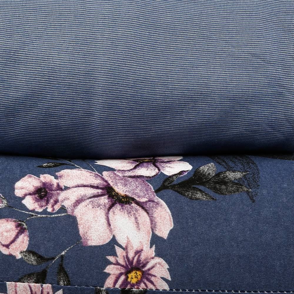 Jogo de Cama Queen Malha Solecasa Havan Casa 3 pçs - Hera Azul Jeans