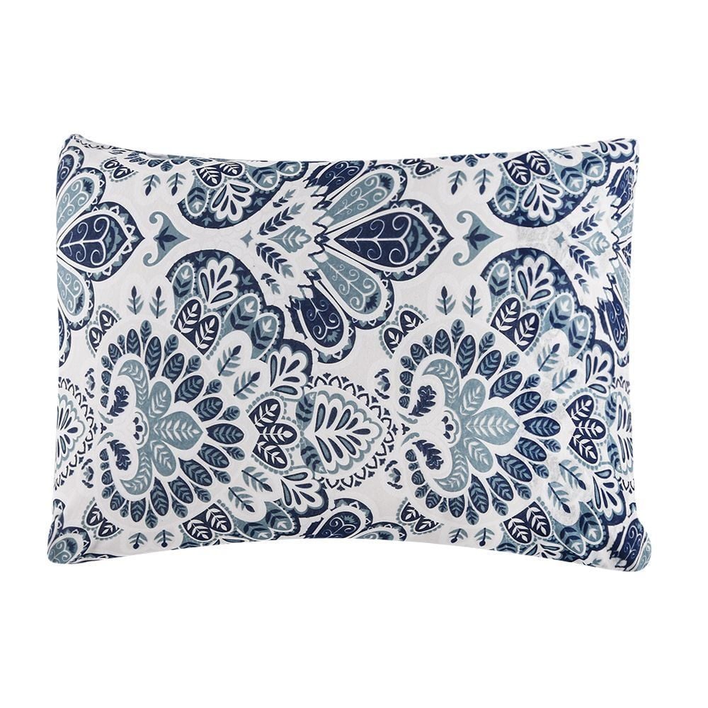 Jogo de Cama Queen Malha Solecasa Havan Casa 3 pçs - Magneto Blue Tempestade