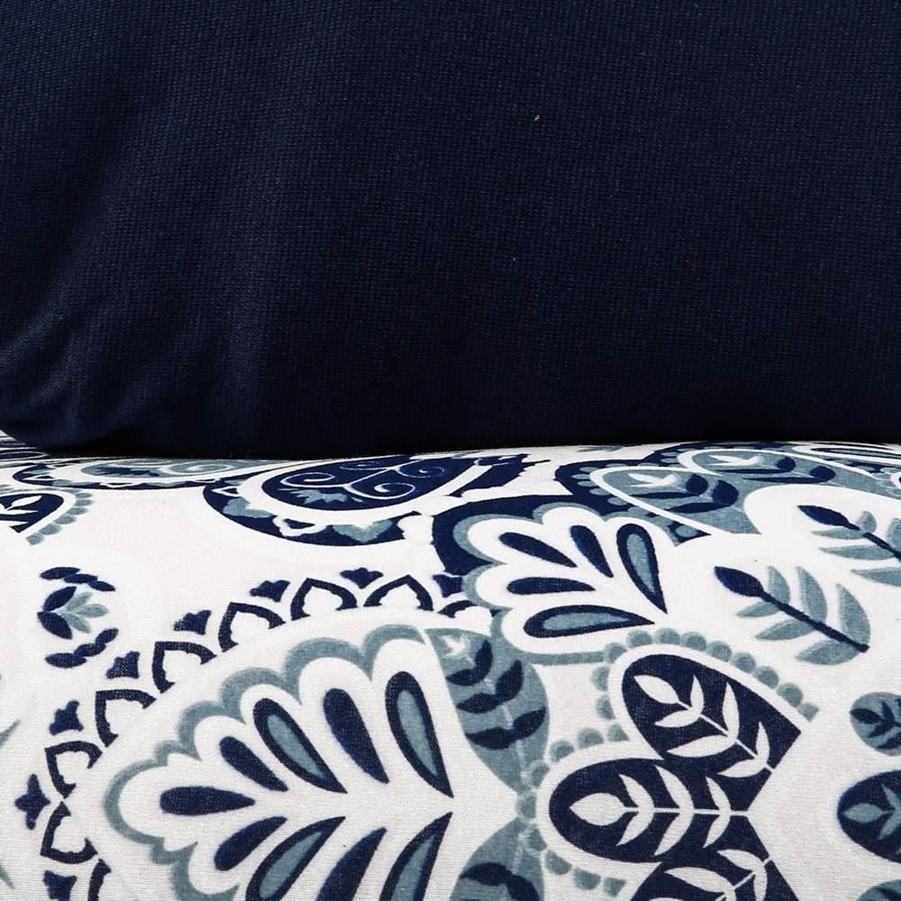 Jogo de Cama Queen Malha Solecasa Havan Casa 3 pçs - Magneto Blue 