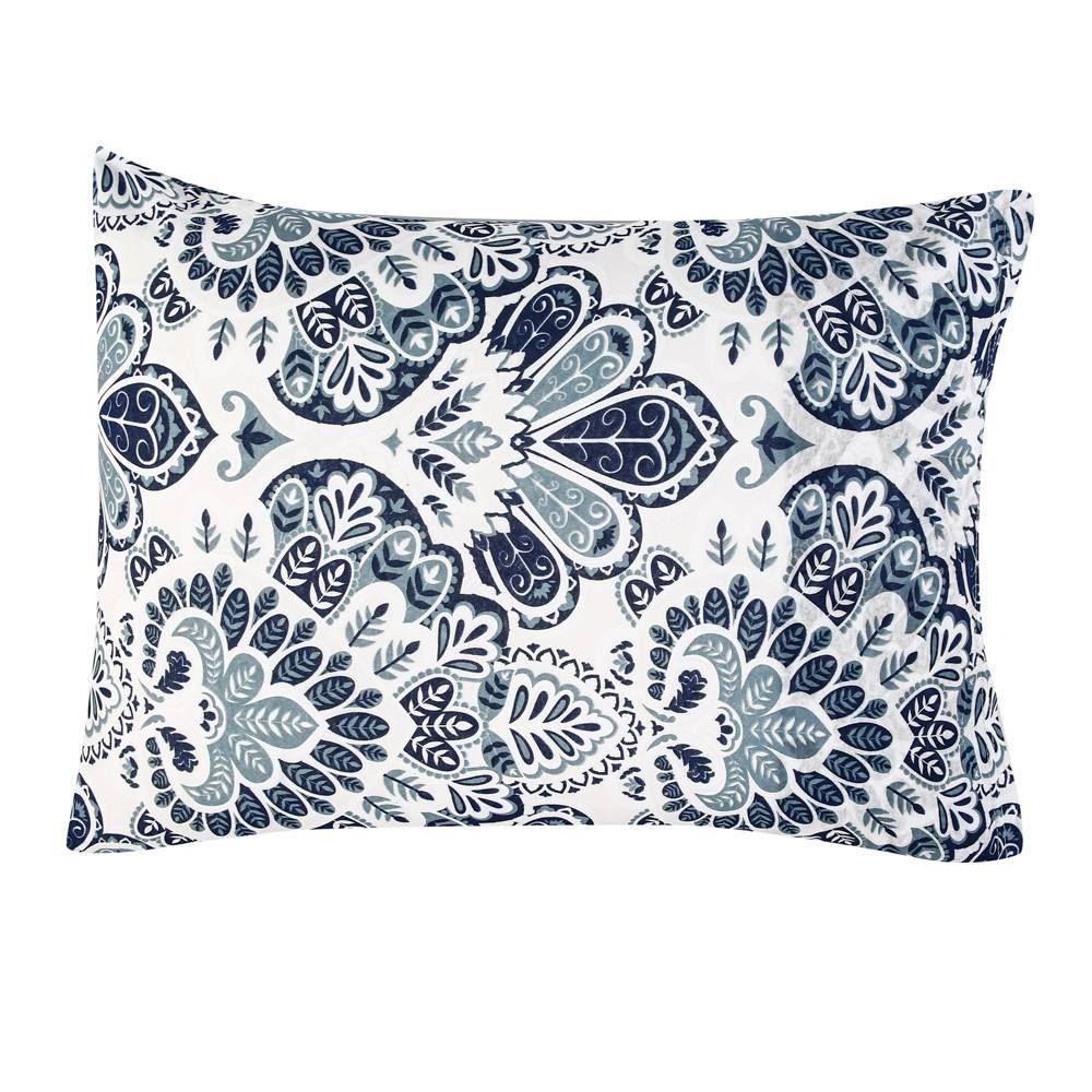 Jogo de Cama Queen Malha Solecasa Havan Casa 3 pçs - Magneto Blue 