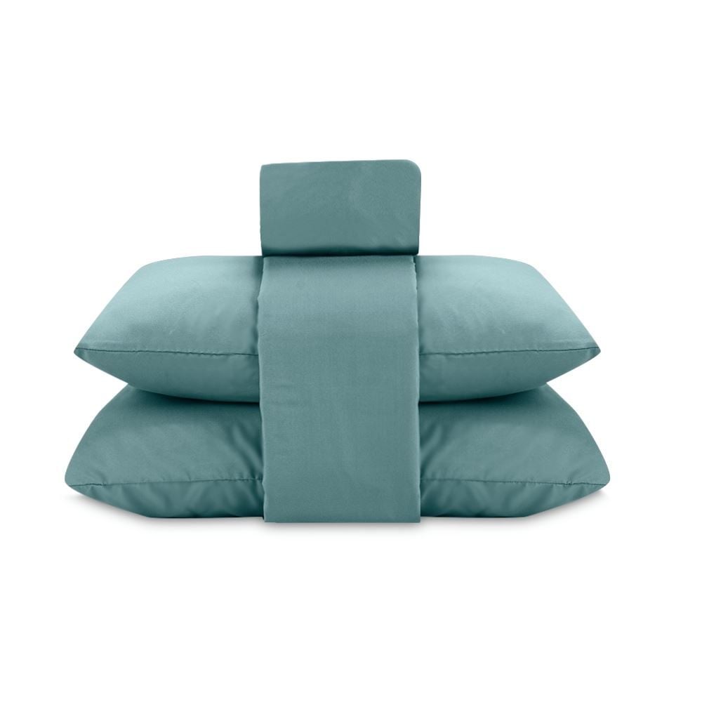 Jogo De Cama Queen Micropercal Liso Havan Casa 4 Peças - Verde