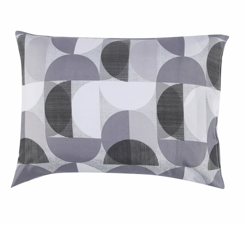 Jogo de Cama Queen Napoli Havan Casa 4 pçs - Luccius Geo Cinza