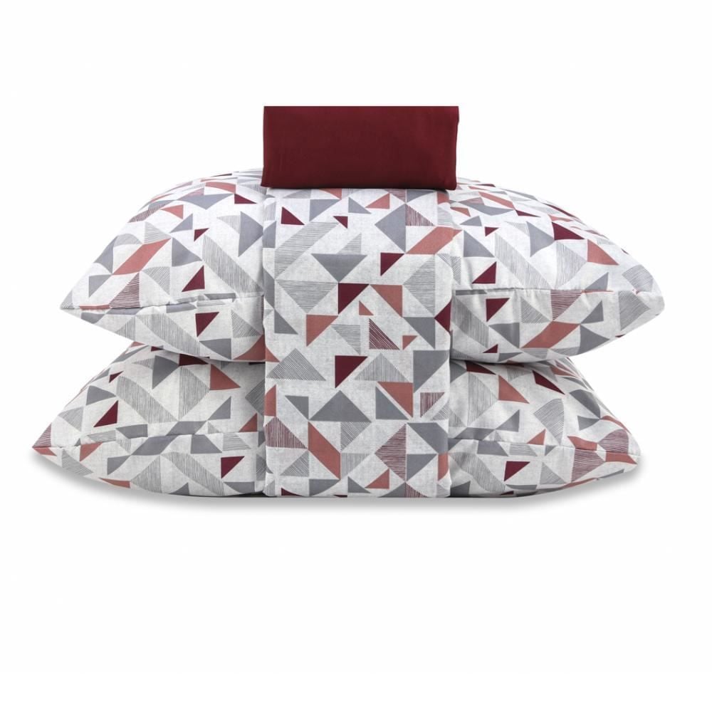 Jogo de Cama Queen Napoli Havan Casa 4 pçs - Fernando Vinho