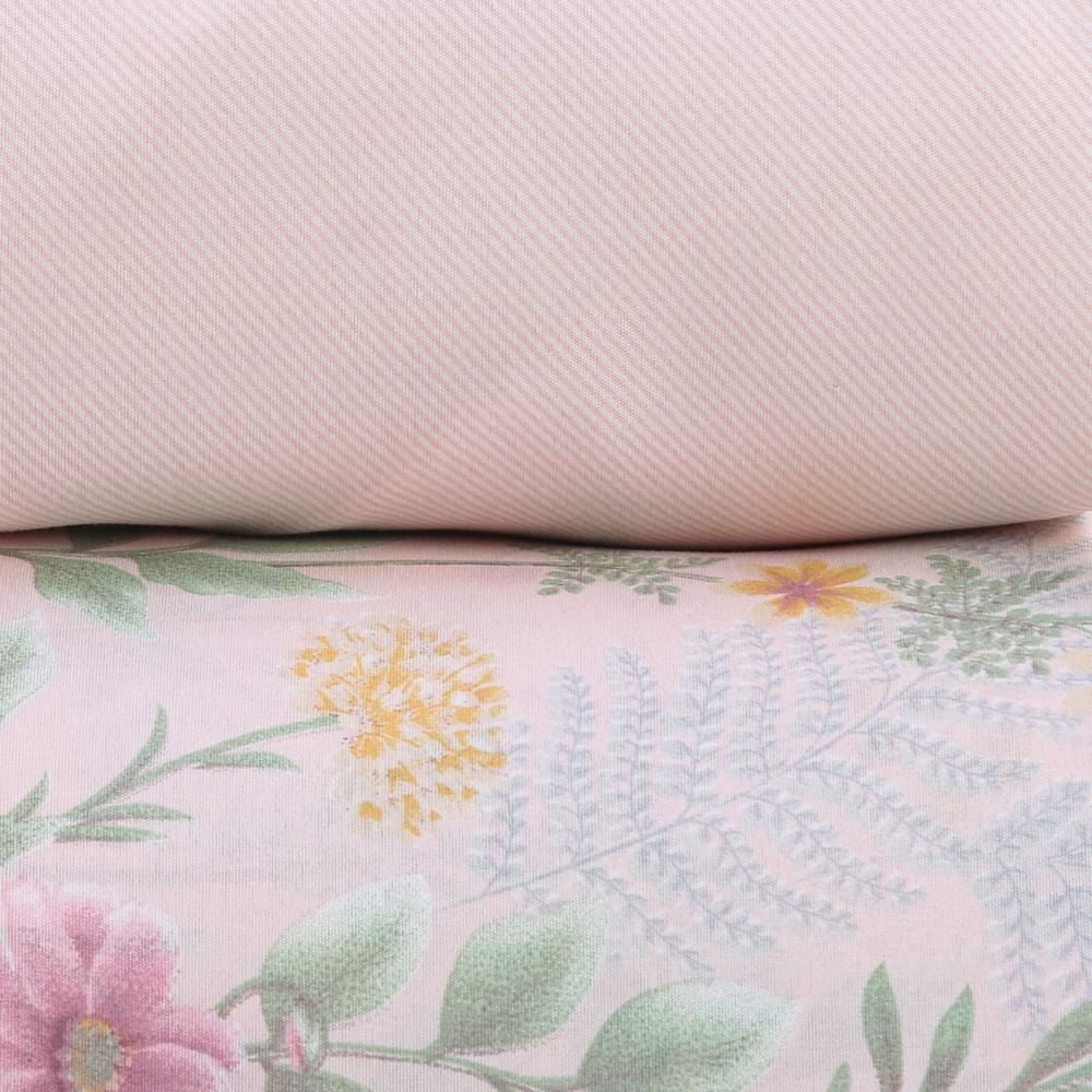 Jogo de Cama Queen Napoli Havan Casa 4 pçs - Iris Flowers Rosa